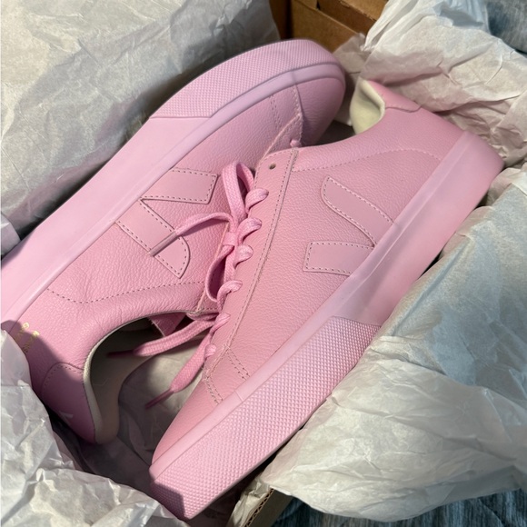 Veja x Mansur Pink Women's Sneakers - Picture 8 of 11